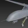 捕食者B无人机-飞机-军事飞机-VR/AR模型-3D城