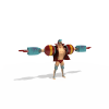海贼王Franky-角色人体-角色-VR/AR模型-3D城