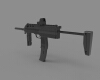 mp7-军事-武器-工业CAD模型-3D城