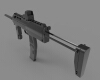mp7-军事-武器-工业CAD模型-3D城