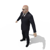 马克斯.佩恩MAX-角色人体-男人-VR/AR模型-3D城