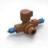 The check valve-工业设备-工具-工业CAD模型-3D城