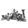 小场景-角色人体-角色-VR/AR模型-3D城