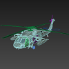 Sikorsky UH-60 Utility Helicopter-飞机-直升机-VR/AR模型-3D城