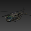 Sikorsky UH-60 Utility Helicopter-飞机-直升机-VR/AR模型-3D城