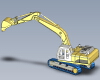 cat336-excavator-for-3d-printing-scale-1-in-工业设备-机器设备-工业CAD模型-3D城