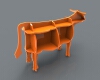 cow-动植物-哺乳动物-VR/AR模型-3D城