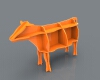 cow-动植物-哺乳动物-VR/AR模型-3D城