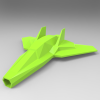 太空战斗机-小工具-3D打印模型-3D城