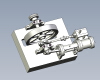 The steam engine-工业设备-机器设备-工业CAD模型-3D城