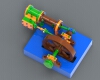 The steam engine-工业设备-机器设备-工业CAD模型-3D城