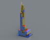 The skyscraper-建筑-室外建筑-工业CAD模型-3D城
