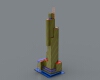 The skyscraper-建筑-室外建筑-工业CAD模型-3D城
