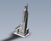The skyscraper-建筑-室外建筑-工业CAD模型-3D城