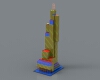 The skyscraper-建筑-室外建筑-工业CAD模型-3D城
