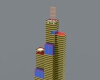 The skyscraper-建筑-室外建筑-工业CAD模型-3D城
