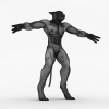 狼人-角色人体-角色-VR/AR模型-3D城