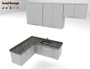 kitchen-mercedes-建筑-厨房-工业CAD模型-3D城