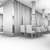 餐厅-建筑-餐厅-VR/AR模型-3D城