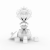 卡通鼠-角色人体-角色-VR/AR模型-3D城