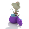 卡通鼠-角色人体-角色-VR/AR模型-3D城