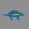 Gargoyleosaurus  Jurassic City-文体生活-玩具-工业CAD模型-3D城