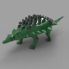 Gargoyleosaurus  Jurassic City-文体生活-玩具-工业CAD模型-3D城