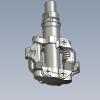 Shimano PD-M520 Pedal Left and Right-汽车-自行车-工业CAD模型-3D城
