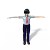男角色-角色人体-角色-VR/AR模型-3D城