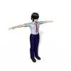 男角色-角色人体-角色-VR/AR模型-3D城
