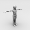 男角色-角色人体-角色-VR/AR模型-3D城