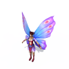 蝶妖-角色人体-角色-VR/AR模型-3D城