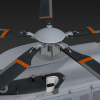 直升机-飞机-军事飞机-VR/AR模型-3D城