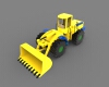 cat-966-wheel-loader-for-3d-printing-scale-工业设备-机器设备-工业CAD模型-3D城
