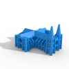 教堂-艺术-3D打印模型-3D城
