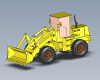 wheel-loader-汽车-重型车-工业CAD模型-3D城