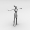 瘀瘀-角色人体-角色-VR/AR模型-3D城
