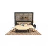 双人床-家居-床-VR/AR模型-3D城