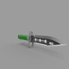 usmc-bayonet-军事-武器-工业CAD模型-3D城