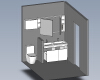 Small bathroom-建筑-卫浴-工业CAD模型-3D城