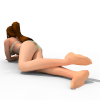 性感美少女-角色人体-角色-VR/AR模型-3D城