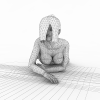性感美少女-角色人体-角色-VR/AR模型-3D城