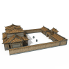 庄园-建筑-古建筑-VR/AR模型-3D城