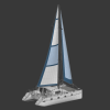 帆船-船舶-其它-VR/AR模型-3D城