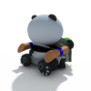 跑跑卡丁车-角色人体-角色-VR/AR模型-3D城