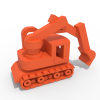 70332dp 挖掘机-家居生活-3D打印模型-3D城