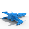 X翼战斗机-游戏&玩具-3D打印模型-3D城