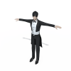 帅哥-角色人体-角色-VR/AR模型-3D城