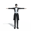 帅哥-角色人体-角色-VR/AR模型-3D城