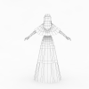 21790 魔幻女王-角色人体-角色-VR/AR模型-3D城